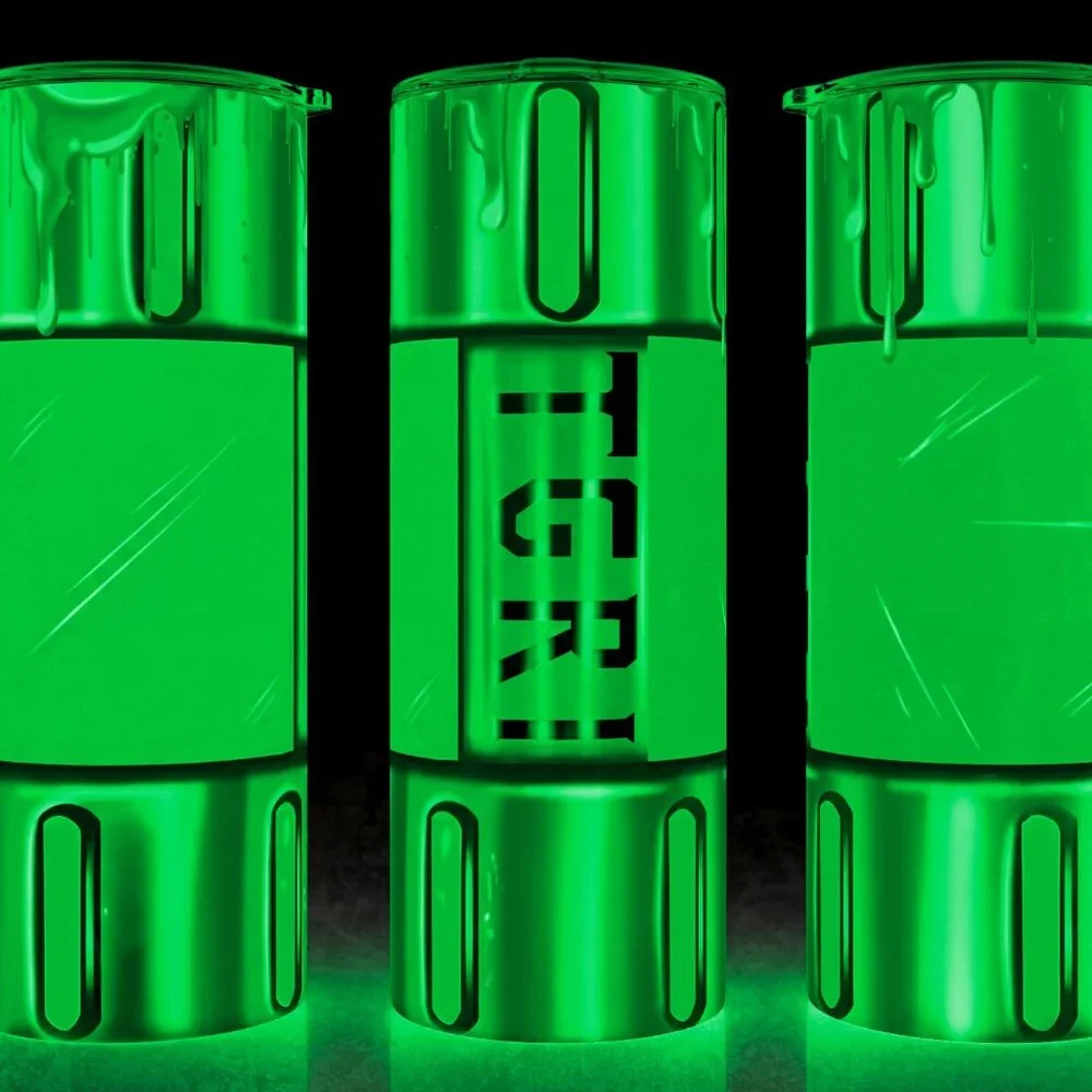 Glow in the Dark TMNT TGRI Ooze Canister - Ninja Turtles Cup Mug Tumbler 20oz